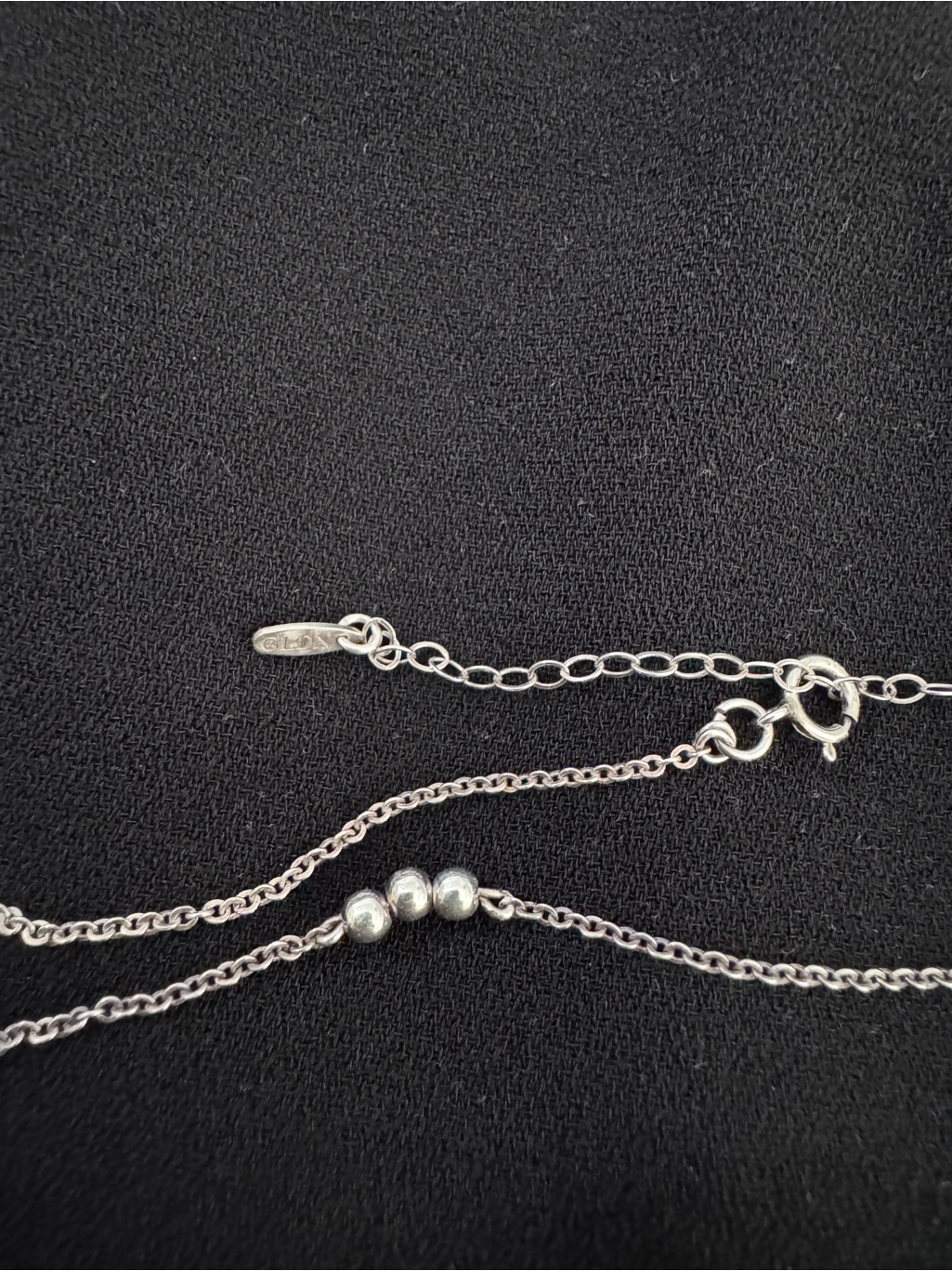 Two Gldn Sterling Silver Floral Necklaces — image 8 of 8